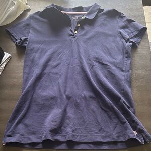 Lilly Pulitzer Navy Polo Top